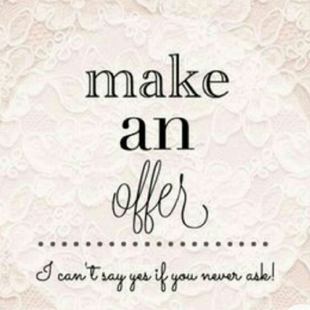 OFFERS ARE WELCOMED!